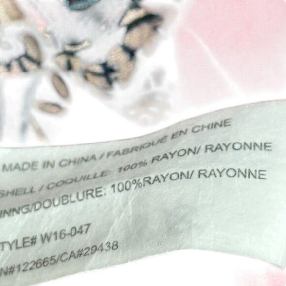 Holding Horses Anthropologie Bell Flare Sleeve Dress Mini Fit Flare Red Print M - Picture 15 of 16